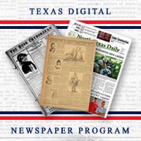 Texas Digital Newspaper Logo