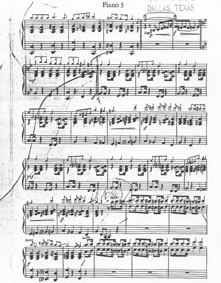 piano sheet music