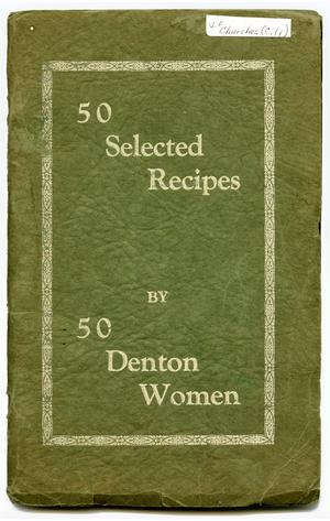  50 Selected Recipes by 50 Denton Women