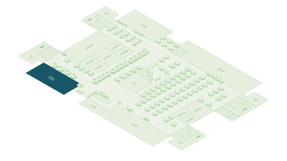 Floor Map Highlighting Willis Room 236