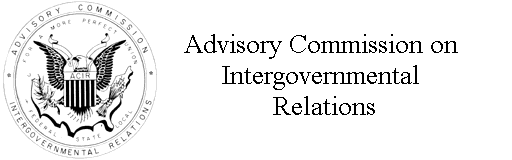 Advisory Commission on Intergovernmental Relations