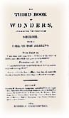 The Third Book of Wonders