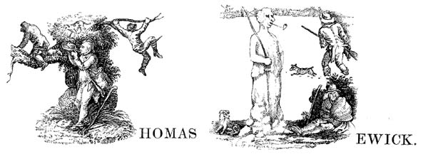 Thomas Bewick's initials